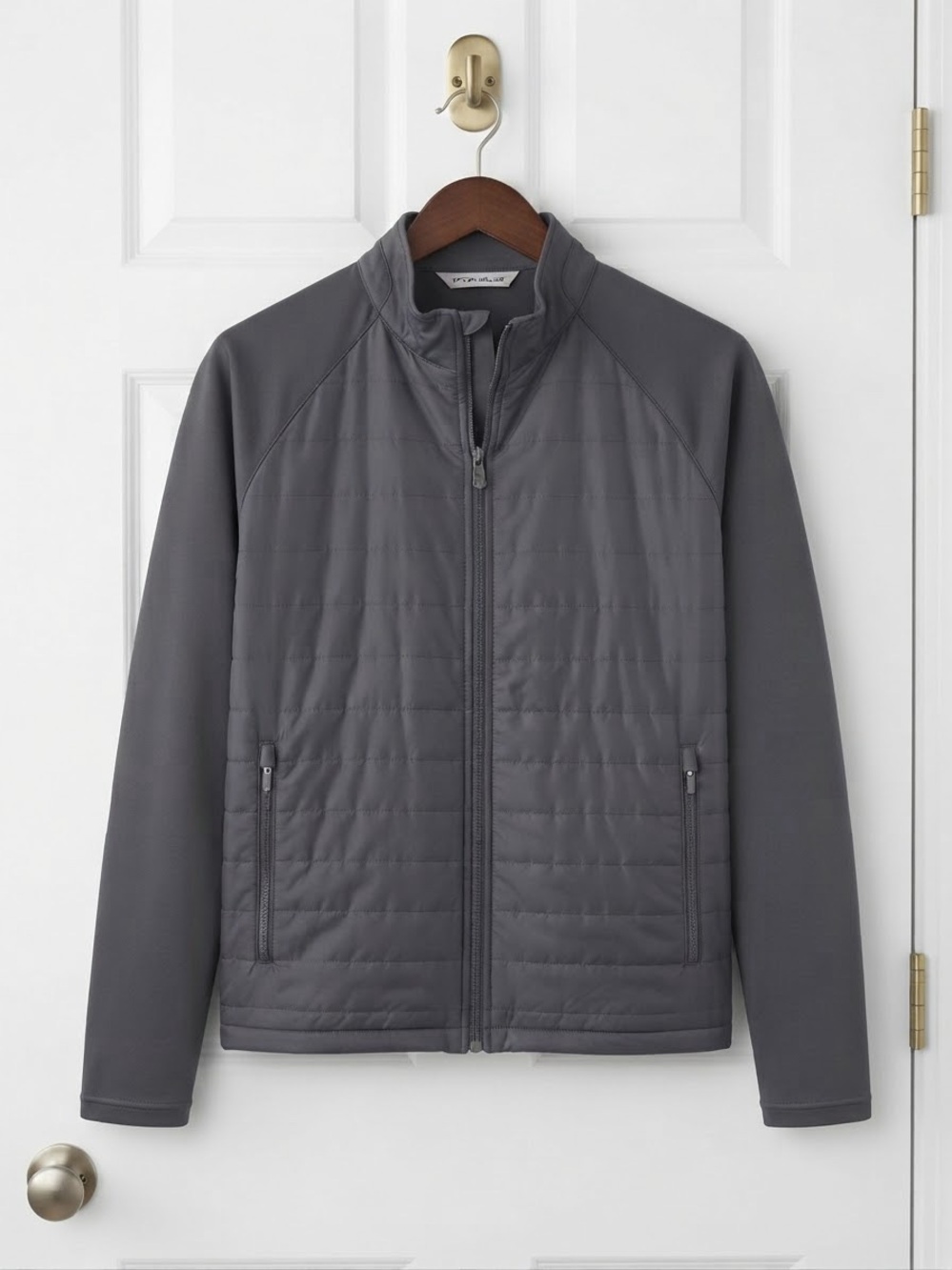 Peter Millar Merge Hybrid Jacket M Iron Gray MF20EZ50 MSRP $200 IMMACULATE